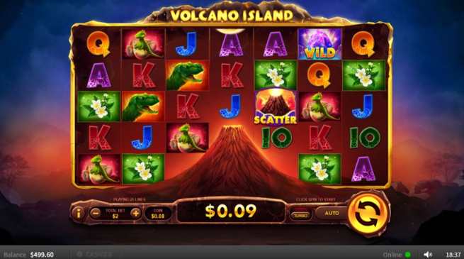 Volcano Island fun88 live betting 1