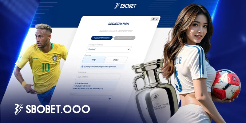 Hướng dẫn đăng ký tài khoản Sbobet cá cược thả ga