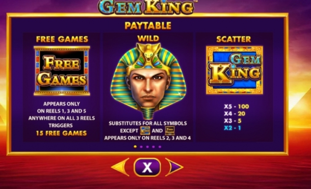 เกมสล็อต”Gem King Slot fun88 ทาง เข้า 2019 ฟรี”:เปิดเผยความร่ำรวยของฟาโรห์