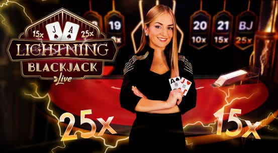 ชนะด้วยการโจมตีเพียงครั้งเดียว – “Lightning Blackjack” ของ Fun88 พร้อมโบนัสมากถึง 25 เท่ารอให้คุณเล่นอยู่