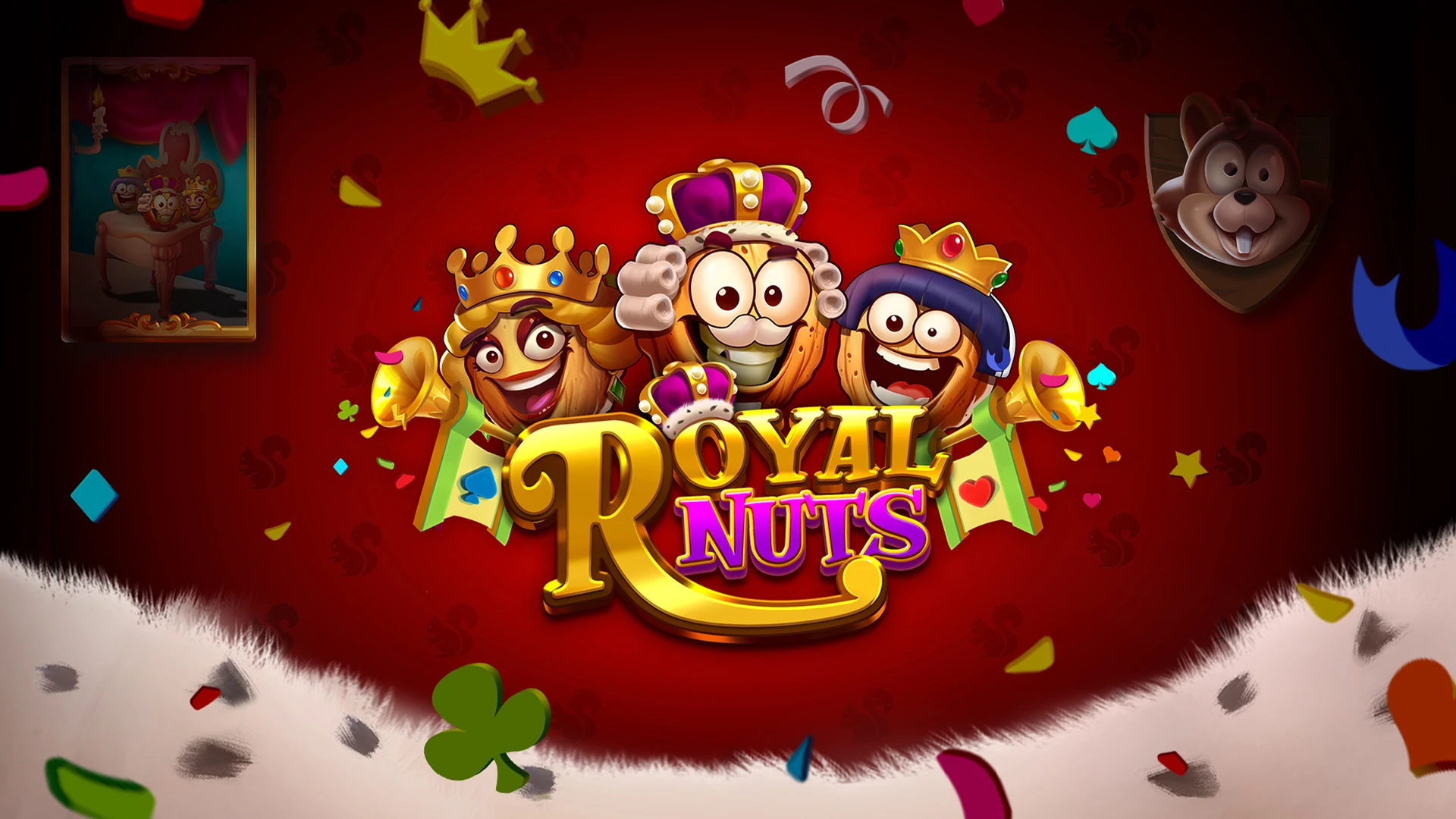 ขุดสมบัติ 5,000 เท่าและสร้างอาณาจักรที่หรูหราด้วย “Royal Nuts” ของ Fun88 slots