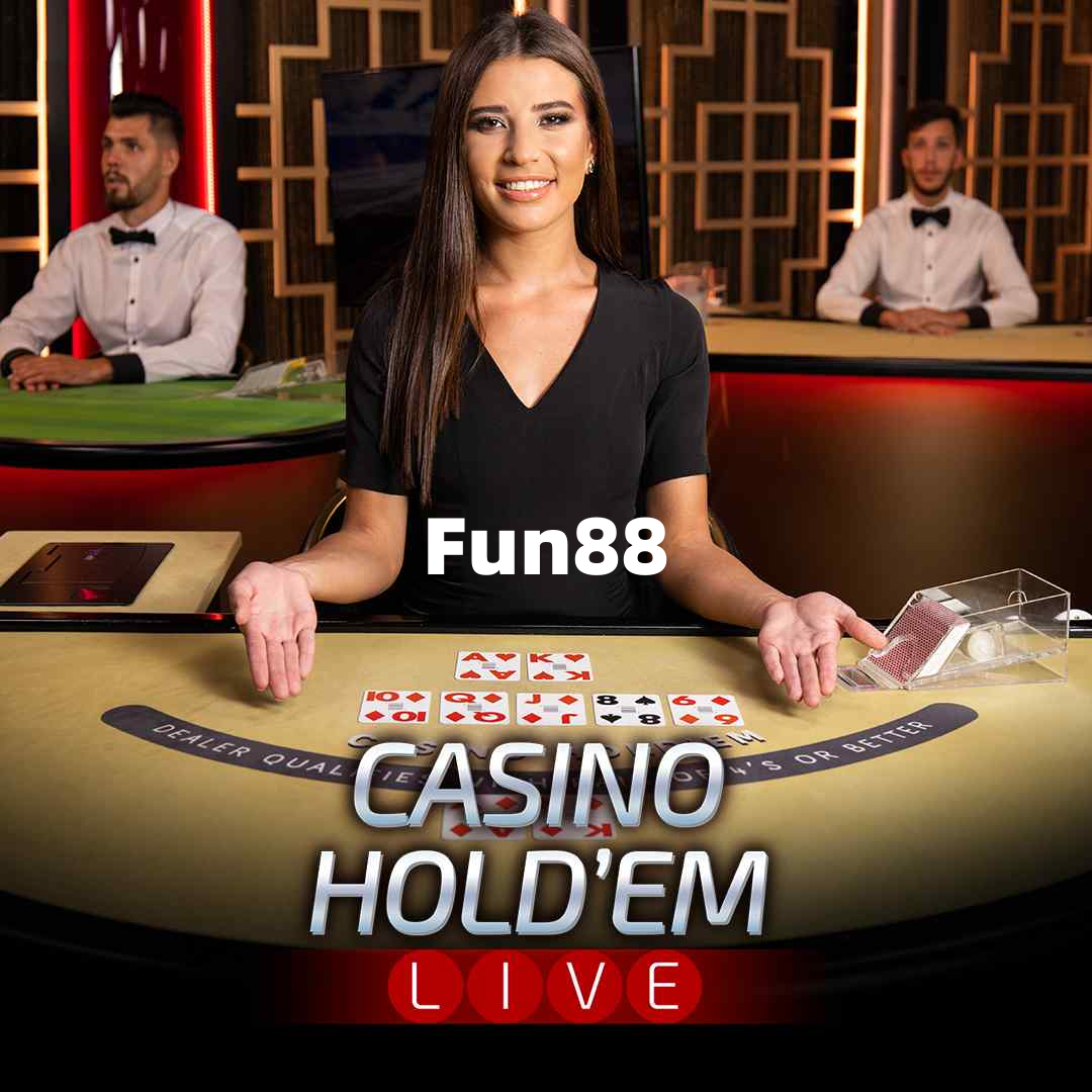 Fun88 Casino Online: สัมผัสเสน่ห์ของคาสิโนจริงกับ Ezugi Casino Hold’em!